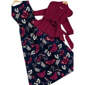 Butterfly_Gown_Georgette_Long_Gown_and_Blazer_Tops_for_Girls